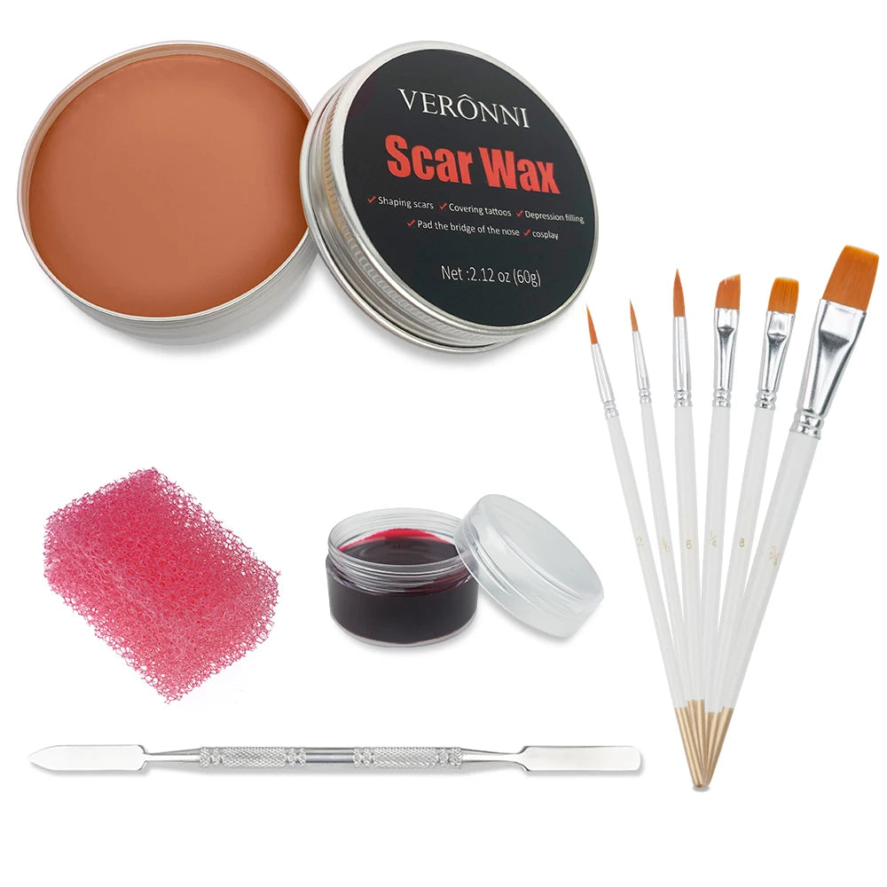 SFX Makeup Kit 12 Color Face Body Paint Oil