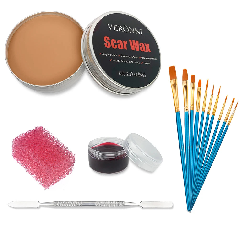 SFX Makeup Kit 12 Color Face Body Paint Oil