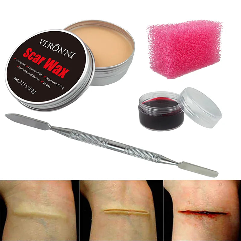 SFX Makeup Kit 12 Color Face Body Paint Oil