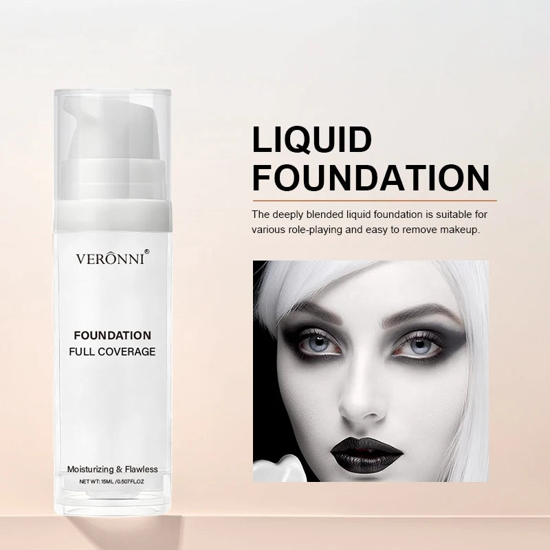 White Liquid Foundation Blending Pure-15ml