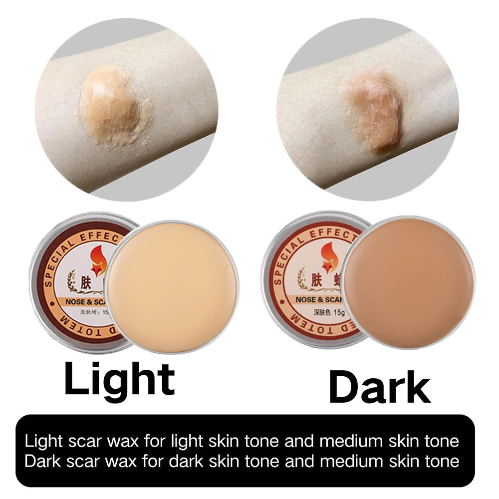 Scar Wax Kit with Spatula,SFX Scar Makeup