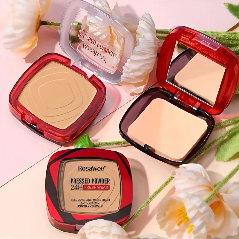 Matte Full Coverage Pressed Powder Foundation