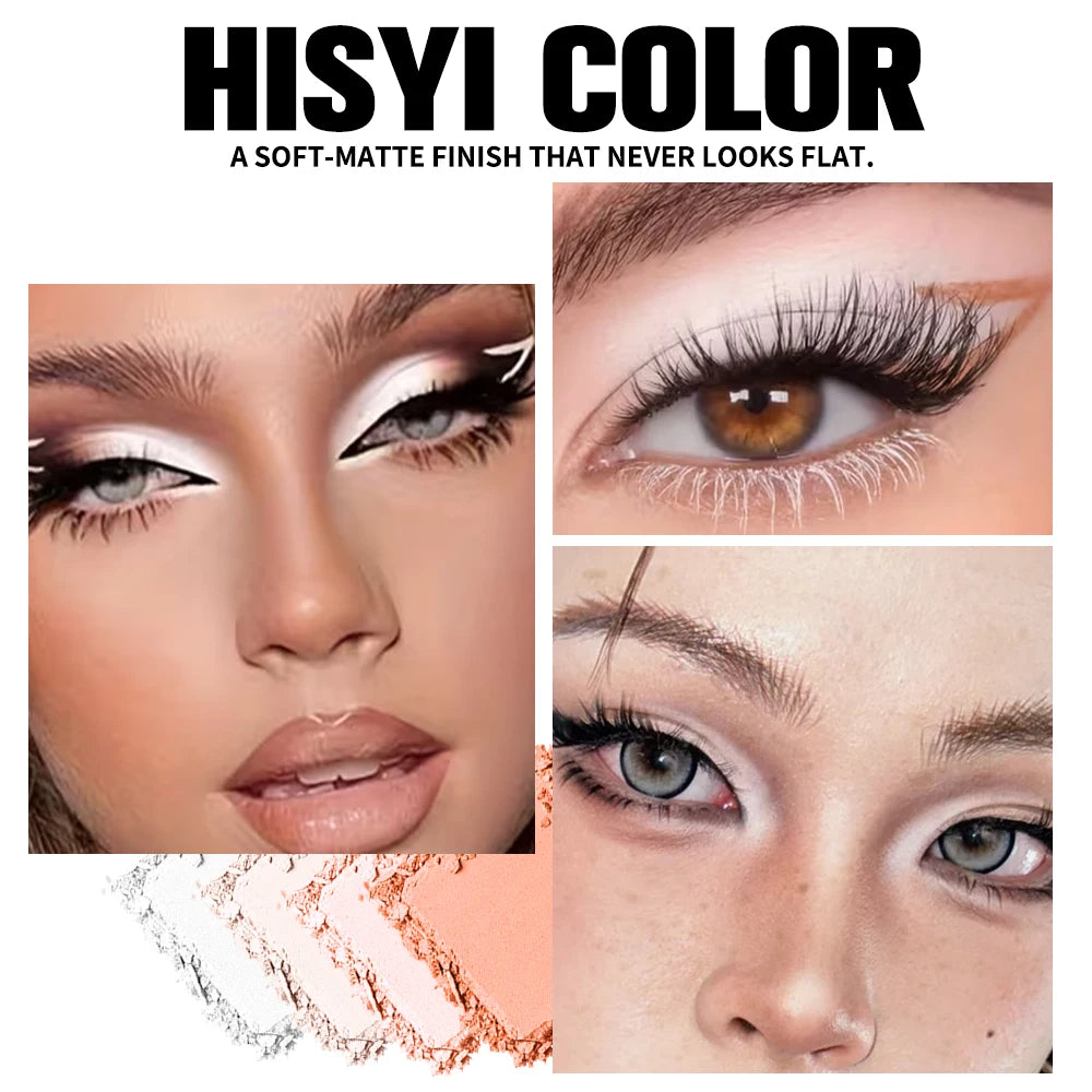 Long Lasting Matte highlights with eyeshadow tray