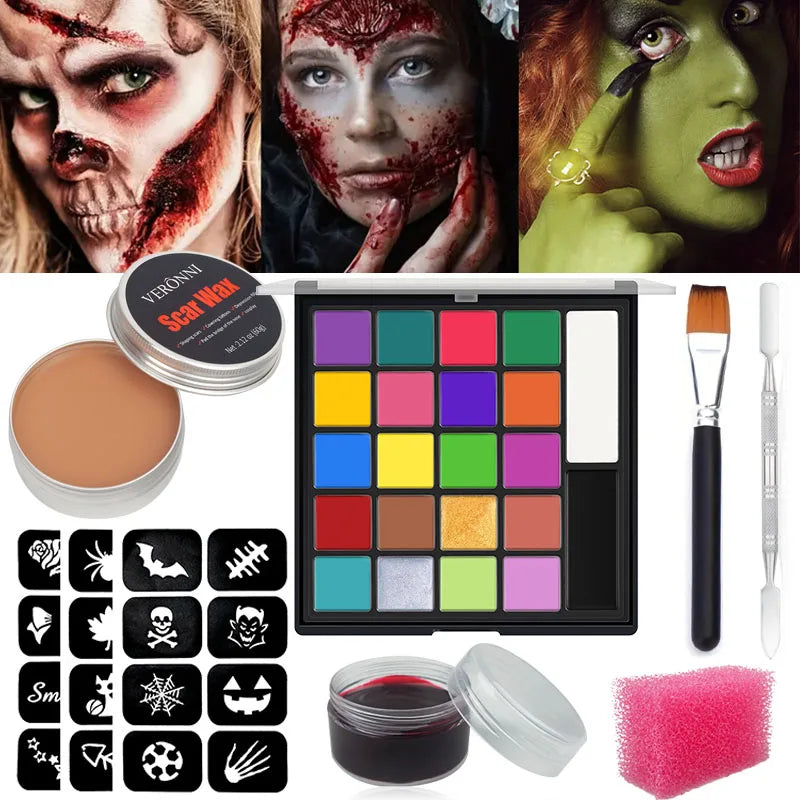 SFX Makeup Kit 22 Color Face Body