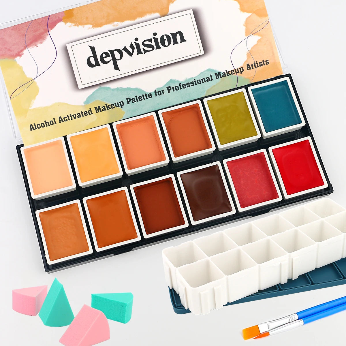 Depvision Alcohol Activated Face Paint SFX Makeup