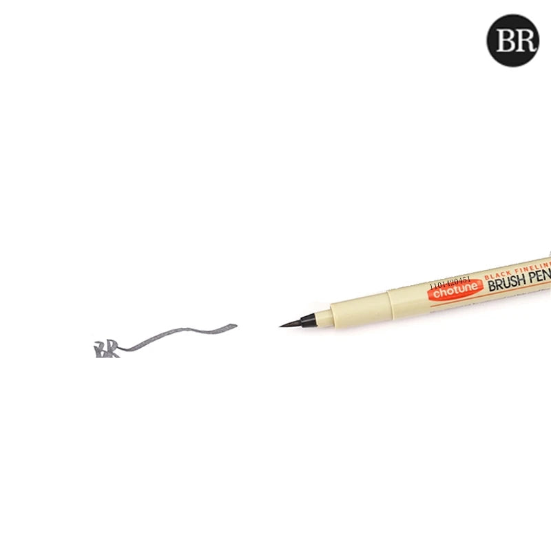 12 Tip Pigment Liner Micron Ink Marker Pen for Manga Draw