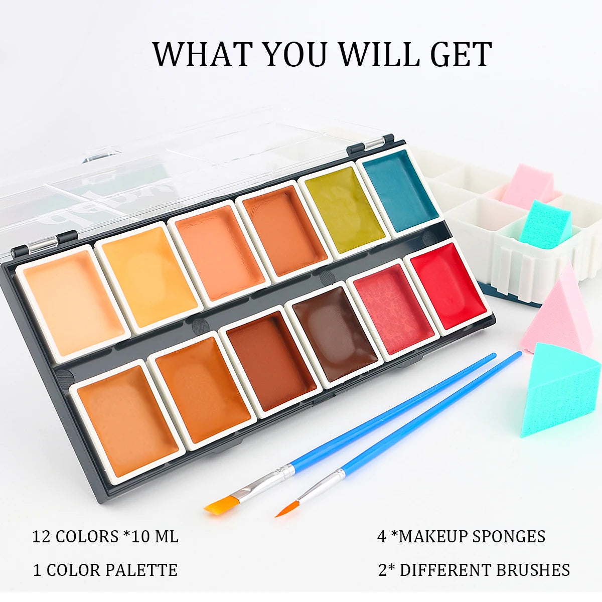Depvision Alcohol Activated Face Paint SFX Makeup