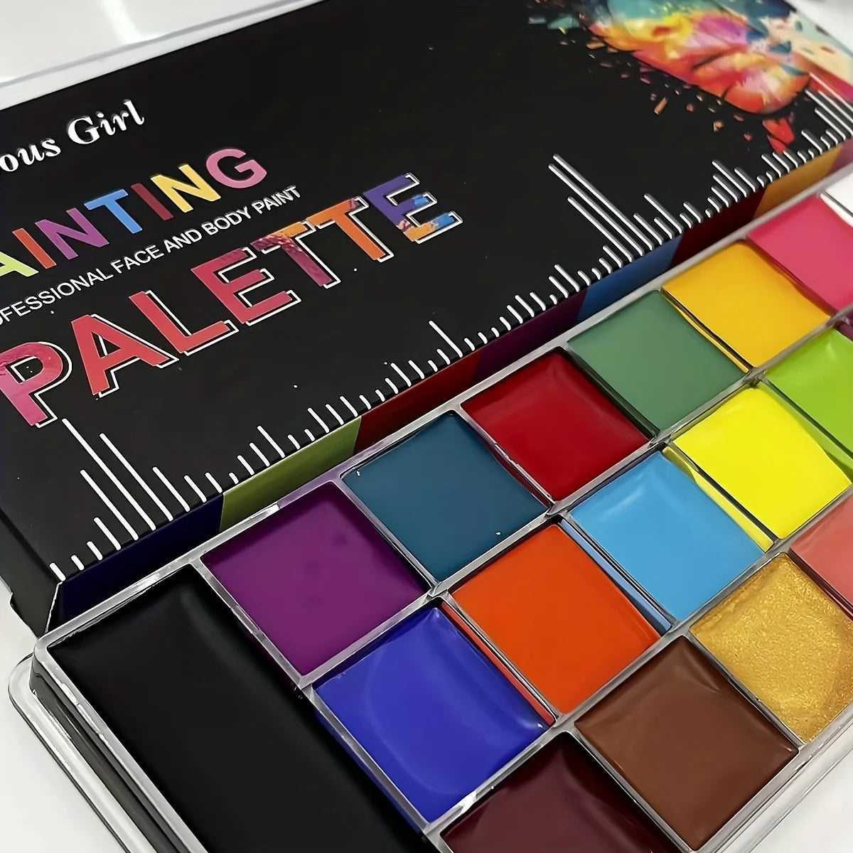 20 Color Professional Face & Body Paint