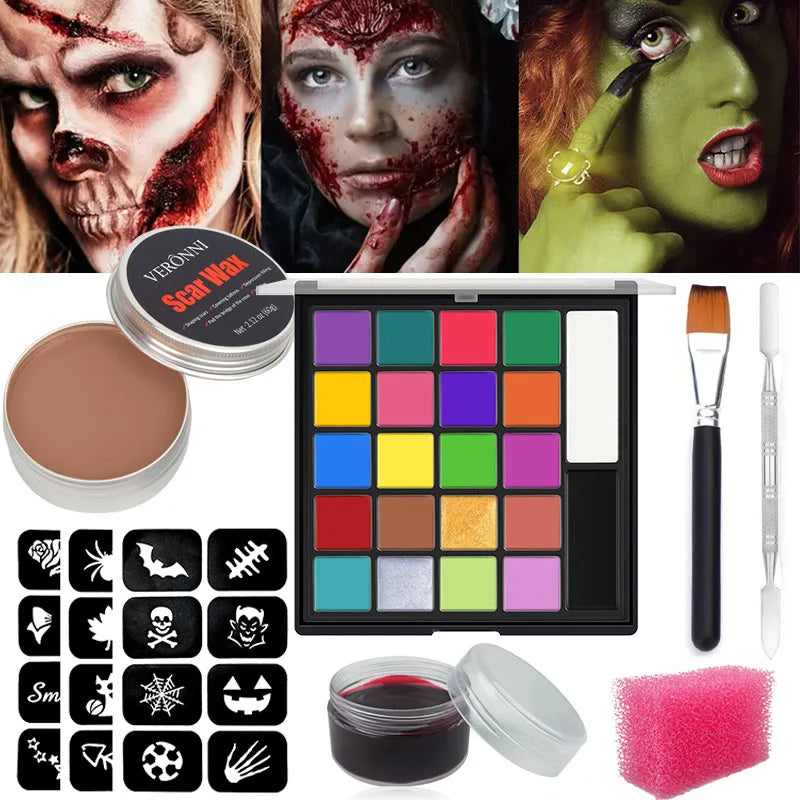 SFX Makeup Kit 22 Color Face Body