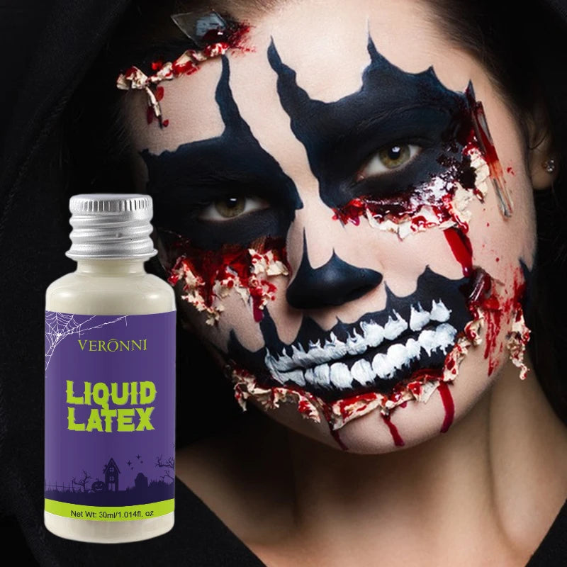 Liquid Latex 30ml + 50ml Kit for SFX Makeup